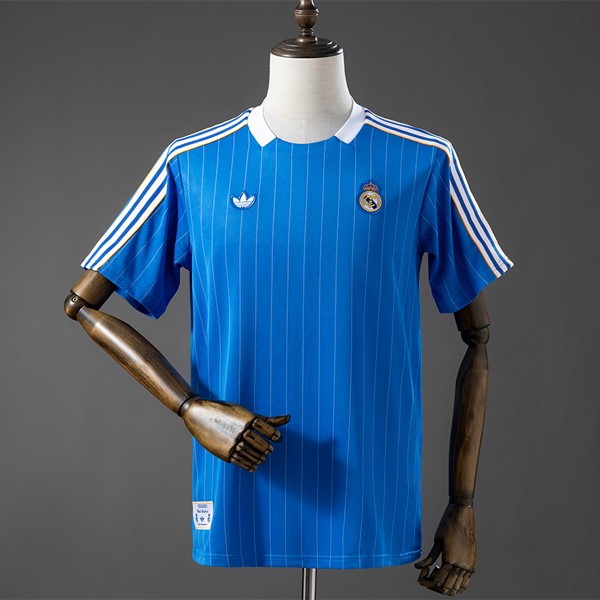 Thailande Maillot Real Madrid Terrace Icons 2026 Azul